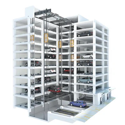 ما هو حجم نظام مواقف السيارات ذكي الآلي بالكامل؟